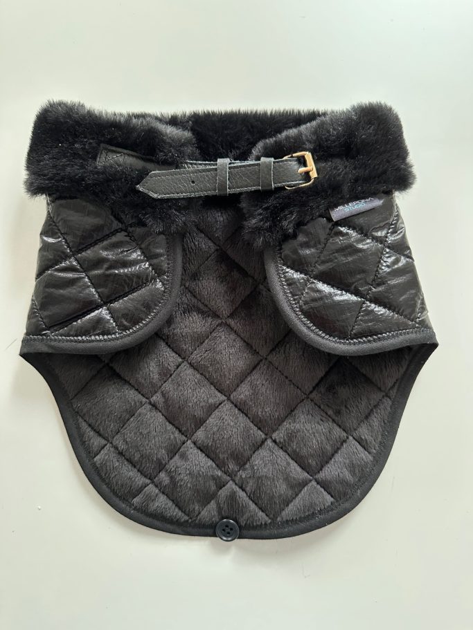 Decke Art.Orlanda Black Glanz/Fell